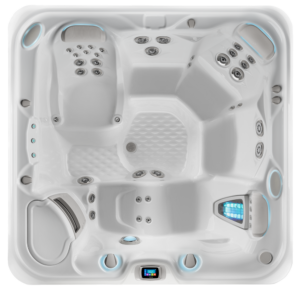 HotSpring Highlife 2019 Envoy Alpine White Overhead Image
