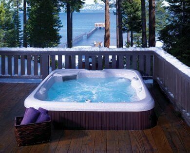 A Winter Hot Tub is the Best Hot Tub!