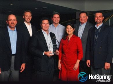 Leading Hot Tubs Manufacturer Wins Innovation of the Year Award