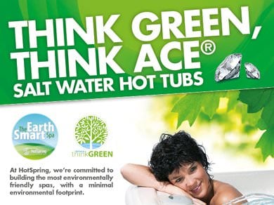 March Hot Tubs Offer: Free ACE with Selected Hot Tubs