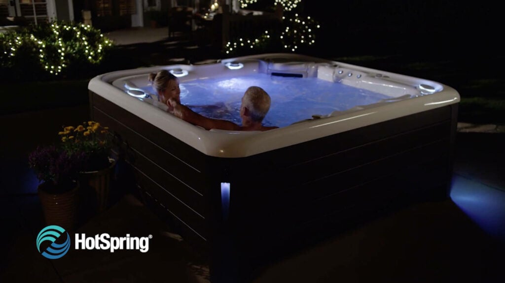 Why not dive into the soothing warm waters of a hot tub during the coming Festive and New Year’s season this wintertime?